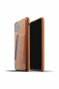 Mujjo Full Leather Case - etui skórzane do iPhone 11 Pro Max (brązowe)