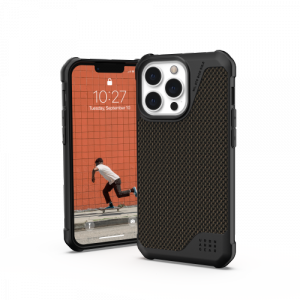 UAG Metropolis LT - pancerne etui, case, obudowa ochronna etui do iPhone 13 Pro (kevlar - zielona)
