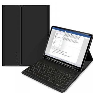 TECH-PROTECT SC PEN + KEYBOARD IPAD 10.2 7 / 8 / 9 / 2019-2021 BLACK