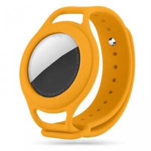 TECH-PROTECT ICONBAND FOR KIDS APPLE AIRTAG YELLOW