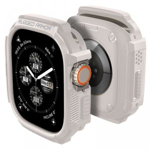 ETUI SPIGEN  RUGGED ARMOR APPLE WATCH ULTRA 1 / 2 (49 MM) DUNE BEIGE