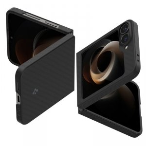 ETUI SPIGEN  AIRSKIN GALAXY Z FLIP 6 ARAMID BLACK