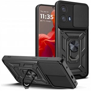 ETUI PANCERNE ETUI PLECKI NAKŁADKA CASE TECH-PROTECT   CAMSHIELD PRO MOTOROLA MOTO G85 5G BLACK