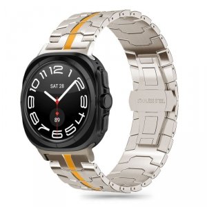 TECH-PROTECT STAINLESS LINE SAMSUNG  GALAXY WATCH ULTRA (47 MM) TITANIUM/ORANGE