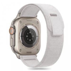 TECH-PROTECT NYLON STRIPE APPLE WATCH 6 / 7 / 8 / 9 / 10 / SE / ULTRA 1 / 2 (44 / 45 / 46 / 49 MM) CRAYON GREY