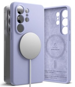 Magnetyczne Etui Samsung Galaxy S26 Ultra Ringke Silicone MagSafe Lawendowe