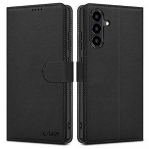 Tech-Protect Wallet Etui z Klapką do Samsung Galaxy A36 / A56 / A37 5G Czarne
