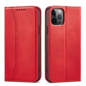 Magnet Fancy Case etui Samsung Galaxy A23 5G pokrowiec z klapką portfel podstawka czerwone