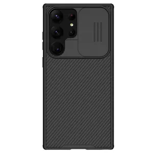 Nillkin CamShield Pro Case etui Samsung Galaxy S23 Ultra pokrowiec z osłoną na aparat czarne