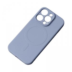 Silikonowe etui kompatybilne z MagSafe do iPhone 15 Pro Silicone Case - szare
