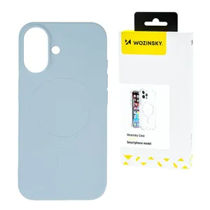 Etui Liquid Silicone Case MagSafe na Samsung Galaxy S25 - niebieskie