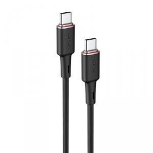 Kabel Acefast C2-03 USB-C - USB-C PD QC 60W 3A 480Mb/s 1,2m - czarny