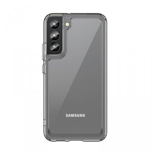 Outer Space Case etui do Samsung Galaxy S22+ (S22 Plus) sztywny pokrowiec z żelową ramką przezroczysty
