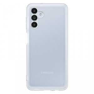 Samsung Soft Clear Cover wytrzymałe etui z żelową ramką i wzmocnionym tyłem Samsung Galaxy A13 5G przezroczysty (EF-QA136TTEGWW)