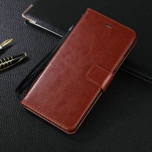 Futerał Wallet Case - HUAWEI P10 Lite - Etui book case (brązowe)