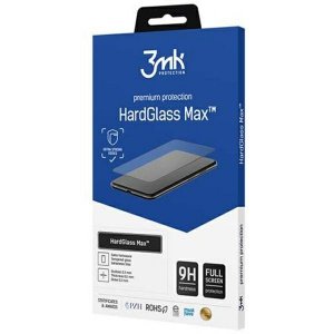 3MK HardGlass Max Xiaomi Redmi Note 12 Pro+ czarny/black, Fullscreen Glass