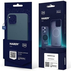 3MK Hardy Case iPhone 15 Pro 6.1 niebieski/royal blue MagSafe