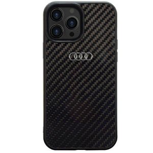 Audi Carbon Fiber iPhone 13 Pro Max 6.7 czarny/black hardcase AU-TPUPCIP13PM-R8/D2-BK