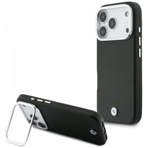 Etui BMW M Sign Metal Logo MagSafe do    iPhone 17 Pro czarny