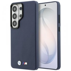 Etui BMW M Metal Logo MagSafe do Samsung Galaxy S26 Ultra granatowy