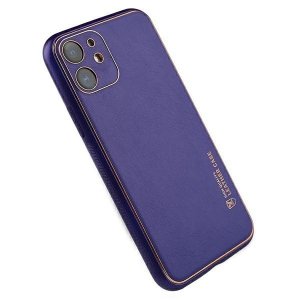 Beline Etui Leather Case Huawei P50 purpurowy/purple