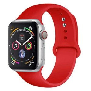 Beline pasek Apple Watch Silicone 42/44/45mm red colour