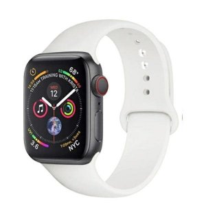 Beline pasek Apple Watch Silicone 42/44/45mm white colour