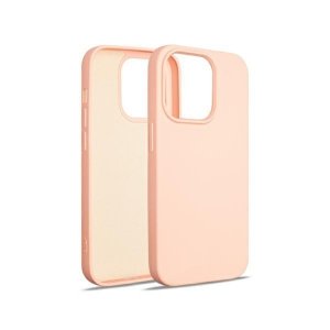Beline Etui Silicone iPhone 15 Pro 6,1 różowo-złoty/rose gold