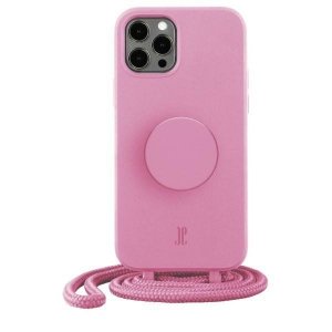 Etui JE PopGrip iPhone 12/12 Pro 6,1 pastelowy różowy/pastel pink 30158 (Just Elegance)