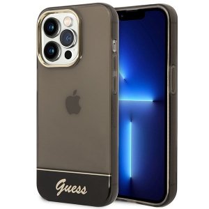 Guess GUHCP14XHGCOK iPhone 14 Pro Max 6,7 czarny/black hardcase Translucent