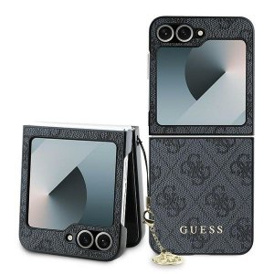 Guess GUHCZF6GF4GGR Z Flip6 F741czarny/black 4G Charm