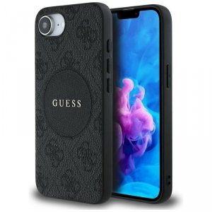 Etui Guess 4G Circle Classic Logo        MagSafe do iPhone 16e czarny