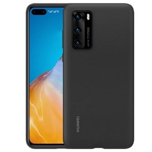 Huawei Silicone Case P40 czarny /black 51993719