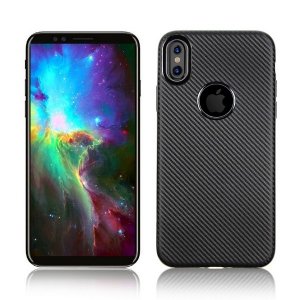 Etui Carbon Fiber LG K10 2017 czarny /black