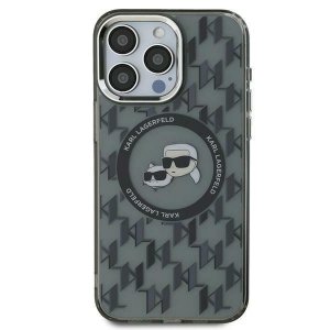 Karl Lagerfeld KLHMP15SHMCKMHK iPhone 156.1 czarny/black IML Monogram Karl&Choupette Head MagSafe