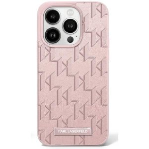 Karl Lagerfeld KLHMP16XPKHPORPP iPhone16 Pro Max 6.9 różowy/pink hardcase Hot Stamp Magsafe