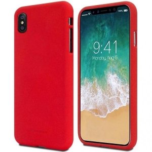 Mercury Soft iPhone 12/12 Pro 6,1 czerwony/red