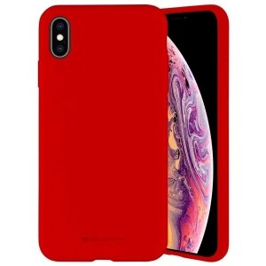 Mercury Silicone iPhone 14 Pro Max 6,7 czerwony/red