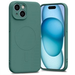 Mercury MagSafe Semi-Silicone iPhone 15 / 14 / 13 6,1 zielony/green