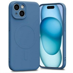 Mercury MagSafe Semi-Silicone iPhone 15 / 14 / 13 6,1 niebieski /blue