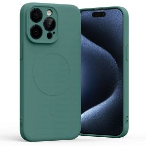 Mercury MagSafe Semi-Silicone iPhone 15 Pro Max 6,7 zielony /green