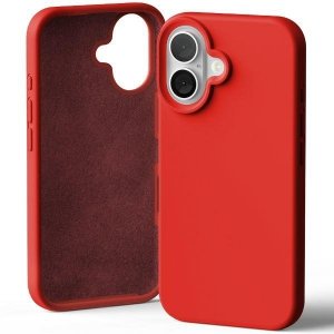 Mercury Silicone iPhone 16 6,1czerwony/red