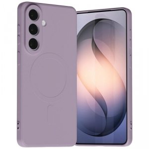 Etui Mercury Semi-Silicone MagSafe do    Samsung Galaxy S26+ liliowy fiolet
