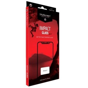 MS ImpactGLASS Edge 3D iPhone 7/8 biały/white Antyuderzeniowe szkło hybrydowe na cały ekran 8H