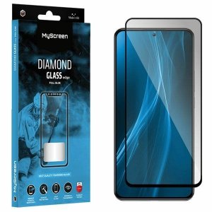 MS Diamond Glass Edge FG Xiaomi Poco F5 Pro czarny/black Full Glue