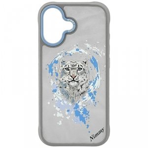 Etui Nimmy Pantera MagSafe do iPhone 17  jasnoszary