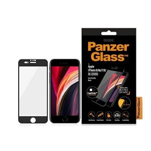 PanzerGlass E2E Super+ iPhone 6/6s/7/8 /SE 2020 / SE 2022 Case Friendly CamSlider czarny/black
