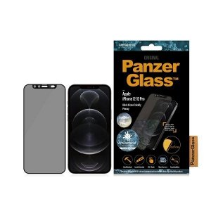 PanzerGlass E2E Microfracture iPhone 12 /12 Pro 6,1 Case Friendly CamSlider Privacy Antibacterial czarny/black