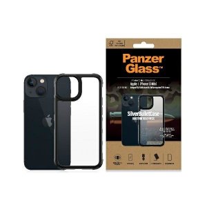 PanzerGlass ClearCase iPhone 13 Mini 5.4 black Antibacterial Military grade SilverBullet 0318