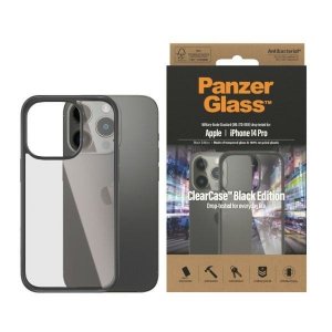 PanzerGlass ClearCase iPhone 14 Pro 6.1 Antibacterial czarny/black 0406